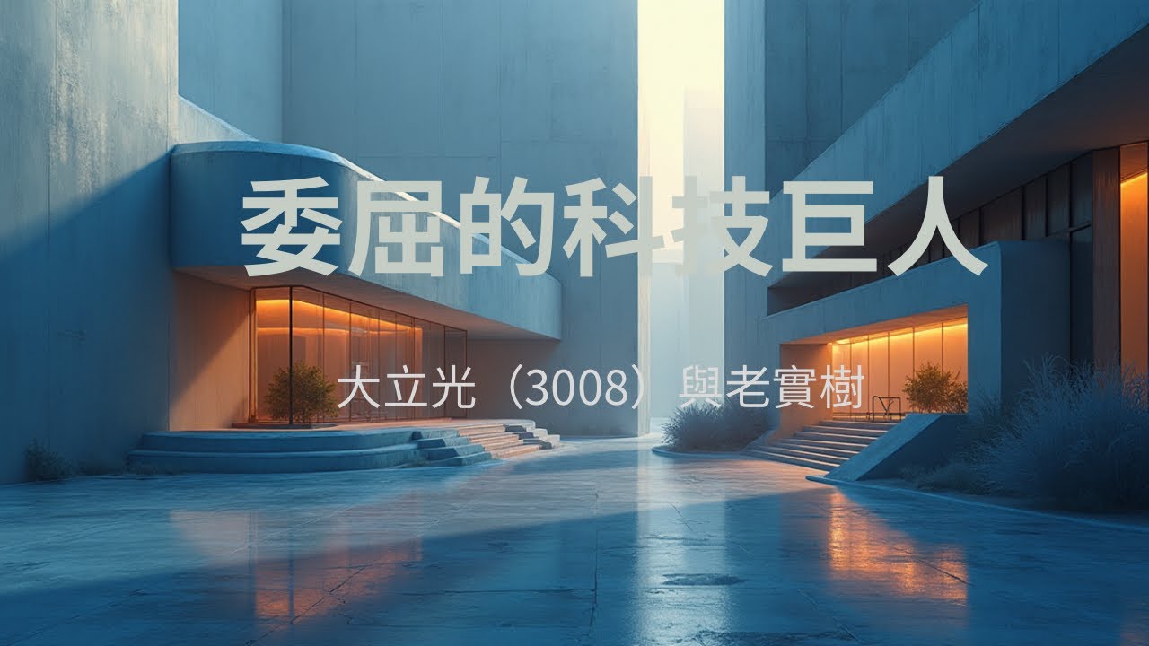 委屈的科技巨人： 大立光（3008）與老實樹