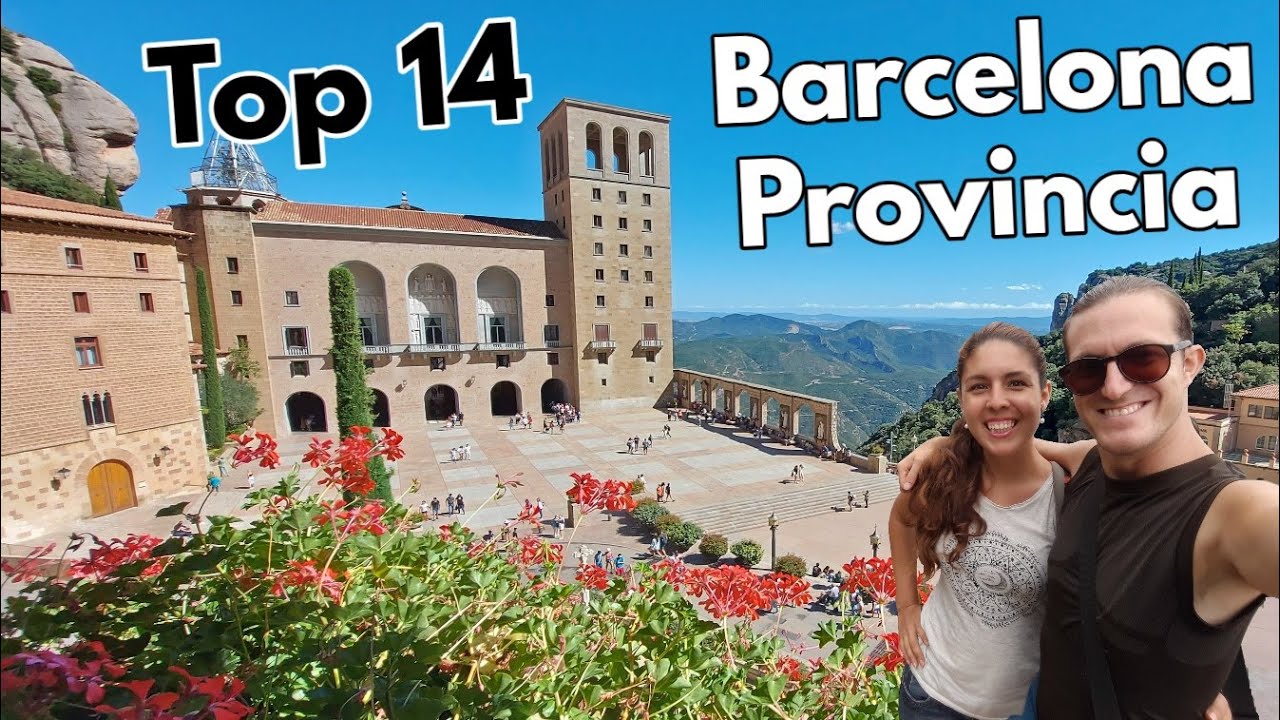🔴 Los 14 LUGARES más Bonitos que ver en BARCELONA PROVINCIA (CATALUÑA) 4K | España