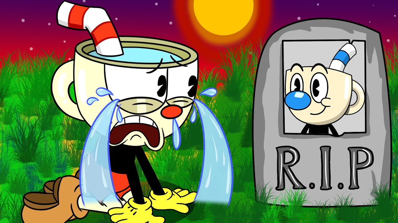 Sad Cuphead: Mugman, Please Come Back - Cuphead DLC Animation