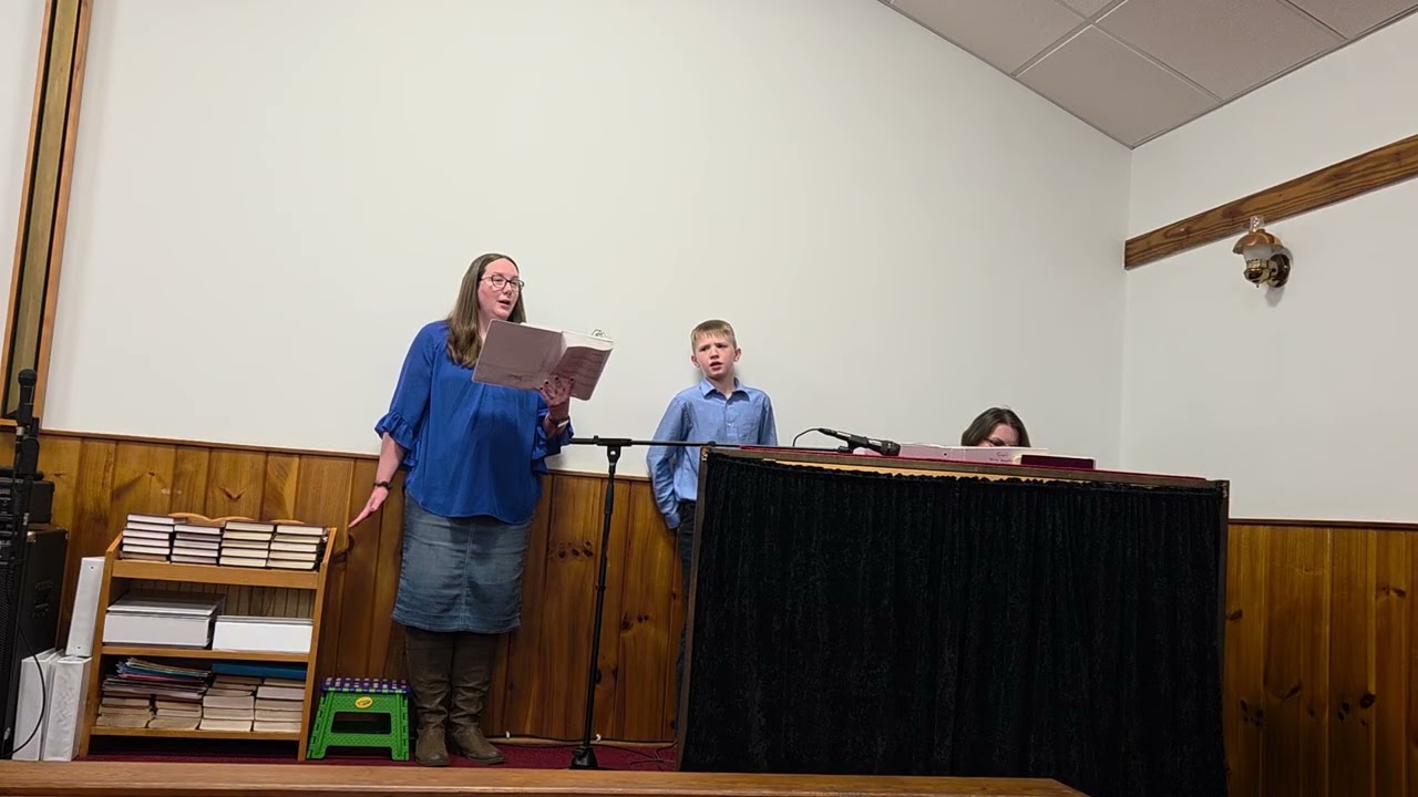 The youth singing Wednesday night 1-21