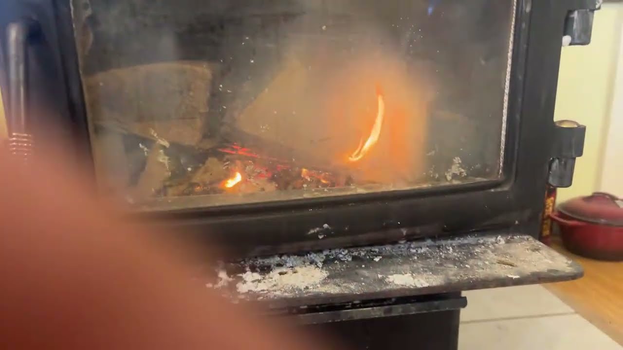 Lighting the fire, cats and soap making supplies with Happy Nancy Today