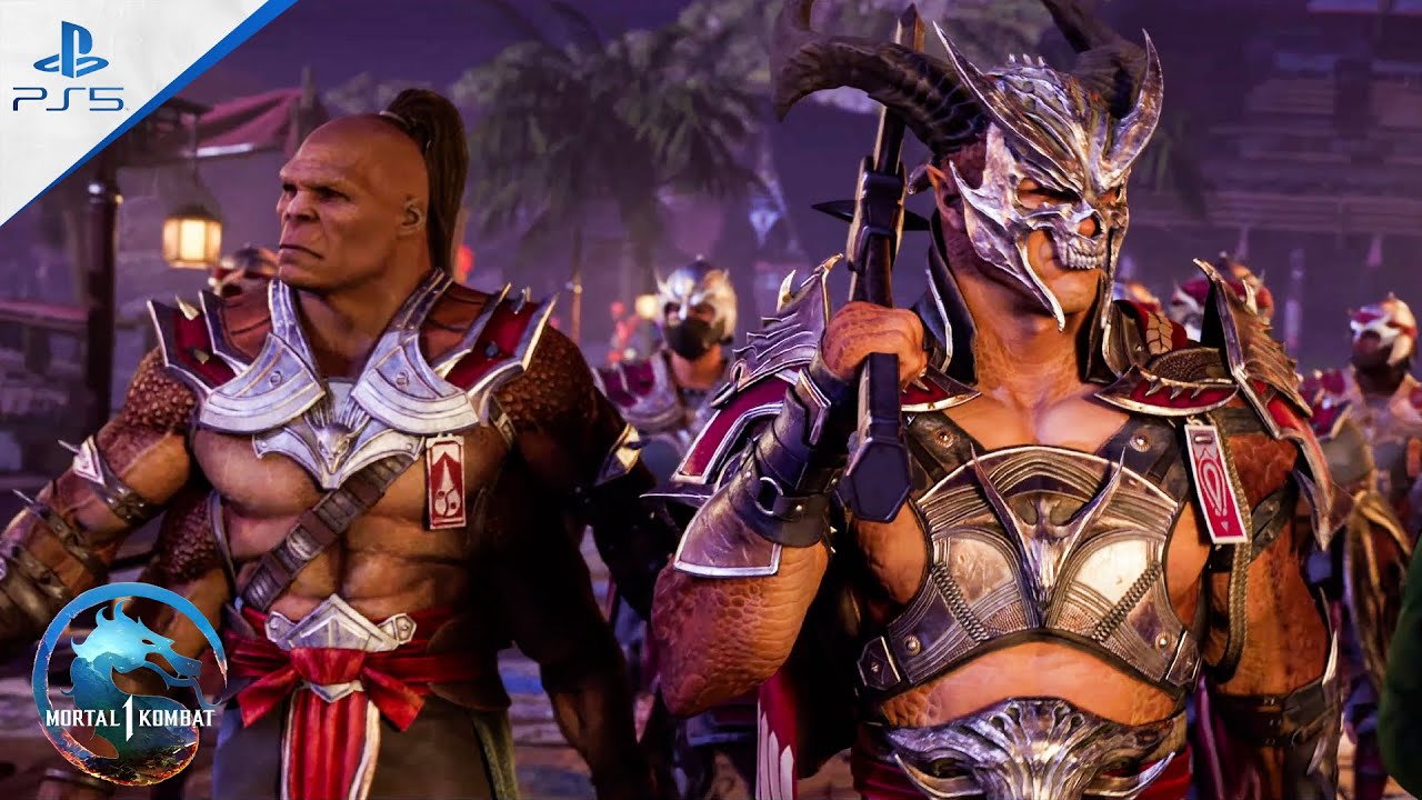 General Shao All Scenes & Fights - PS5 Mortal Kombat 1 (4K 60FPS)