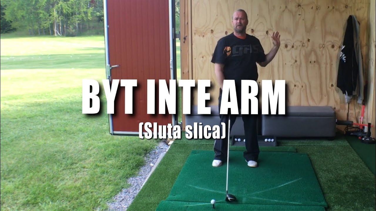 Byt inte arm...             Golf med Marcus Edblad