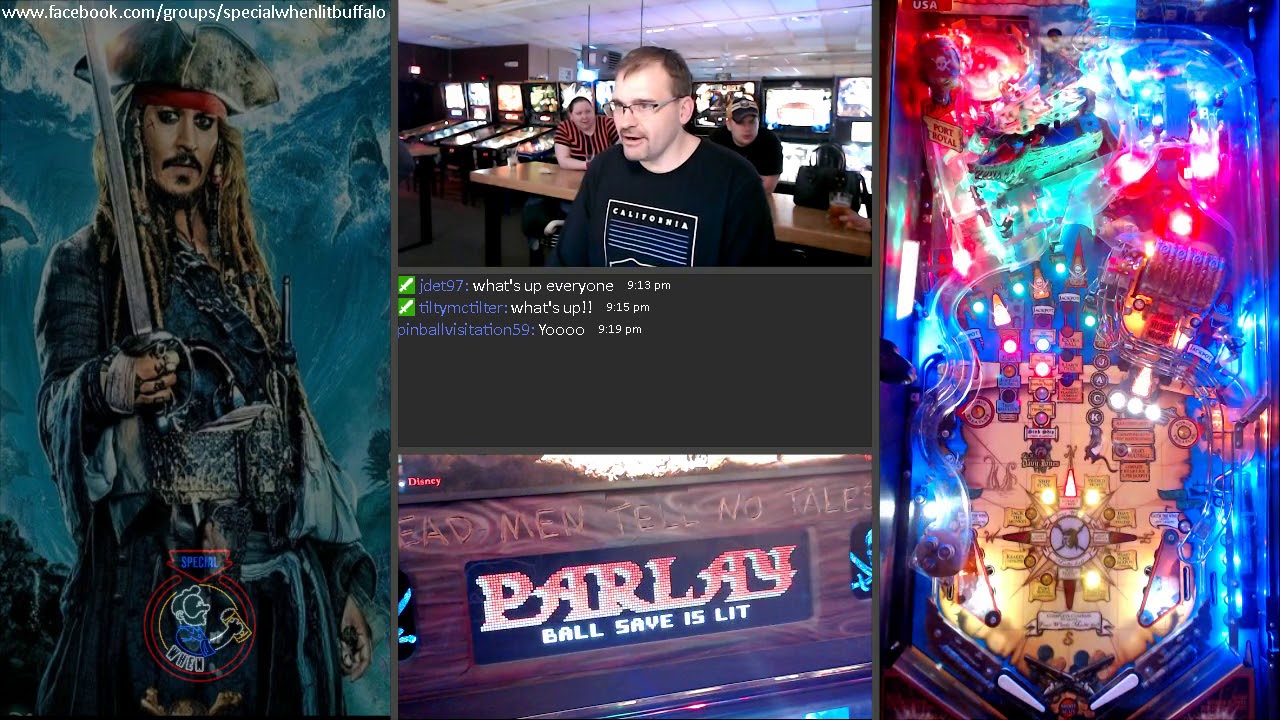 SWLB plays Stern Pirates of the Caribbean!!
