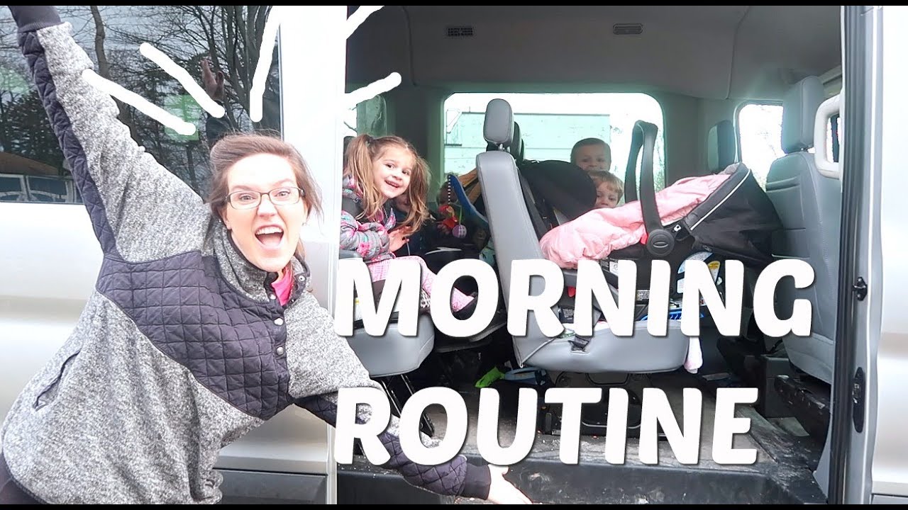 MORNING ROUTINE WITH 6 KIDS 5 AND UNDER
