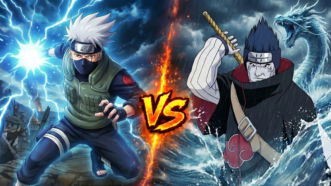 Kakashi Hatake vs Kisame Hoshigaki – Who Wins? Full Power Fight Explained (Naruto Shippuden)