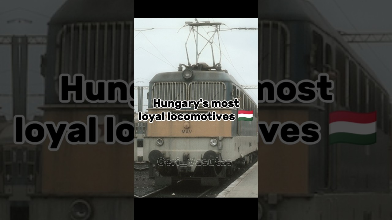 Hungary's most loyal locomotives 🇭🇺 #shorts