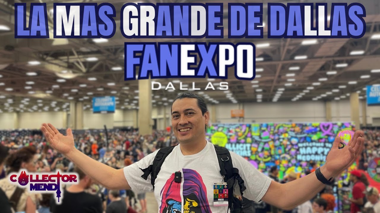 LA CONVENCION ANUAL MAS GRANDE DE DALLAS, #FANEXPODALLAS ES UNA LOCURA