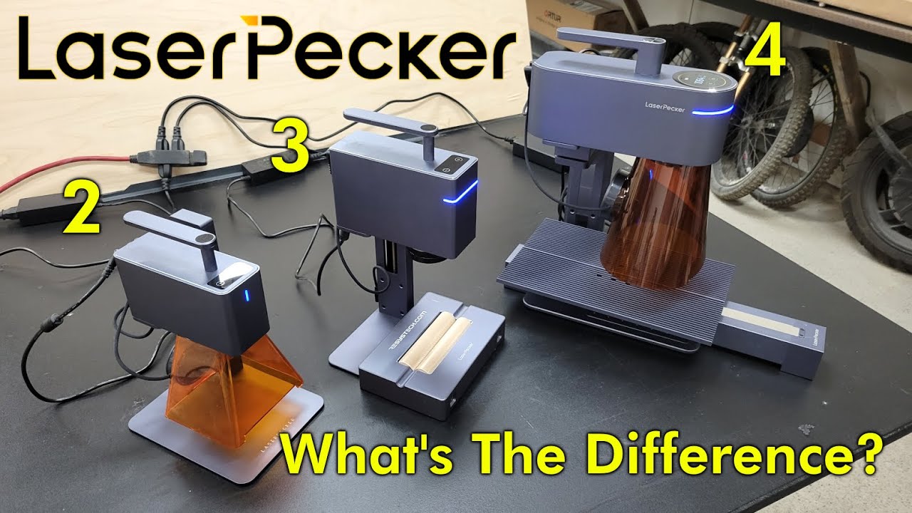 Объяснение LaserPecker 2, 3 и 4 — какой гравер лучше всего подойдет именно ВАМ?