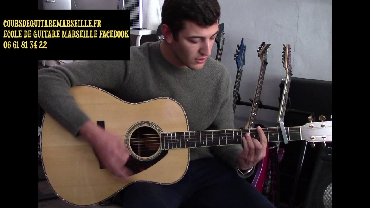 ED SHEERAN - SHAPE OF YOU - COVER GUITAR - COURS DE GUITARE MARSEILLE