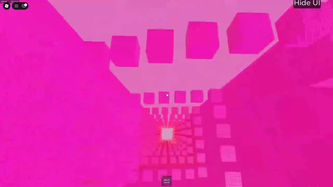 Falling throught the sky! (roblox trend)