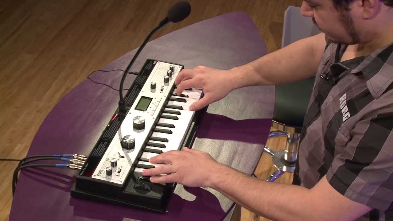 Демонстрация вокодера синтезатора Korg microKORG XL | FullCompass