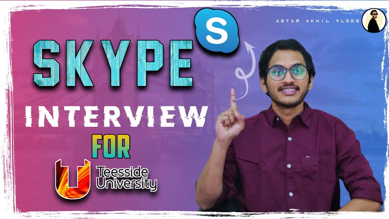 Skype interview For Teesside University |Questions Asked me in Skype interview|