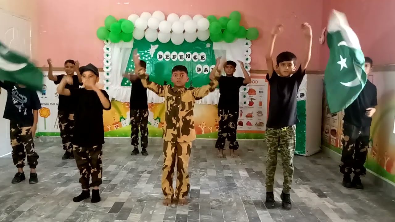 Pak Army Song Tableau | Defense Day 2024 | Allied School Tribute to the Heroes