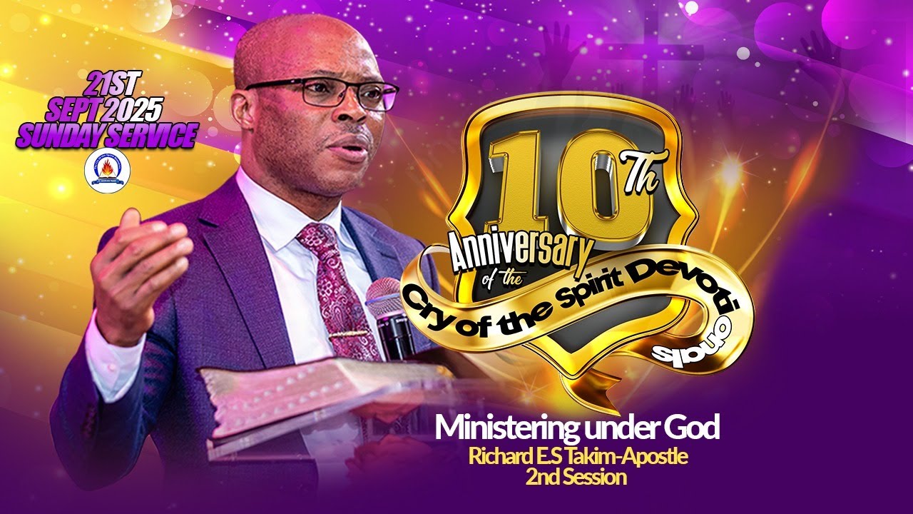 Apostle Takim| 10TH YEAR DEVOTIONAL WRITING ANNIVERSARY CELEBRATION - 21|09|2025| MCTV, GLOBAL