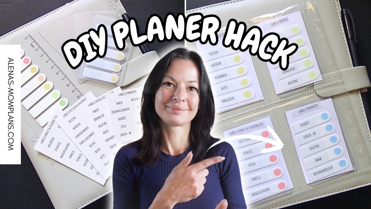 DIY 📌 Aufgabenkarten f&uuml;r eine einfachere Planung im Kalender