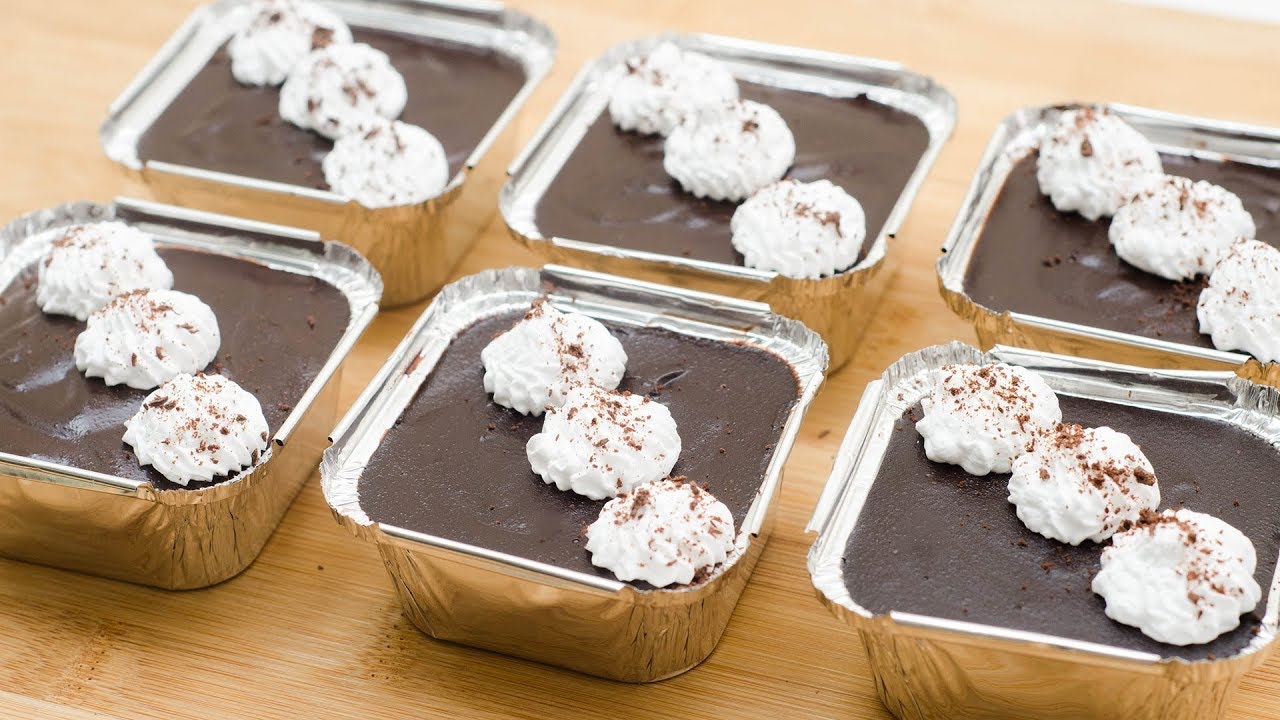 10 MIN. DESSERT IN FOIL CUP l EGGLESS & WITHOUT OVEN