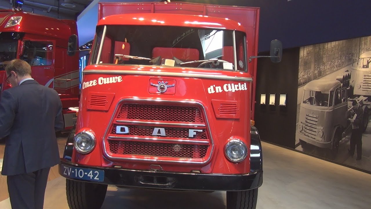 DAF A1600 Chassis Platform Truck (1967) Exterior and Interior