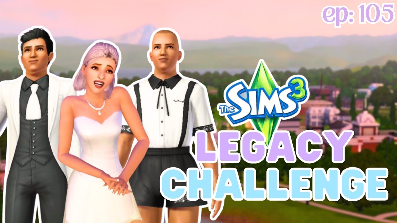 3 WEDDINGS IN A DAY... | Sims 3 Legacy Challenge | Ep: 105