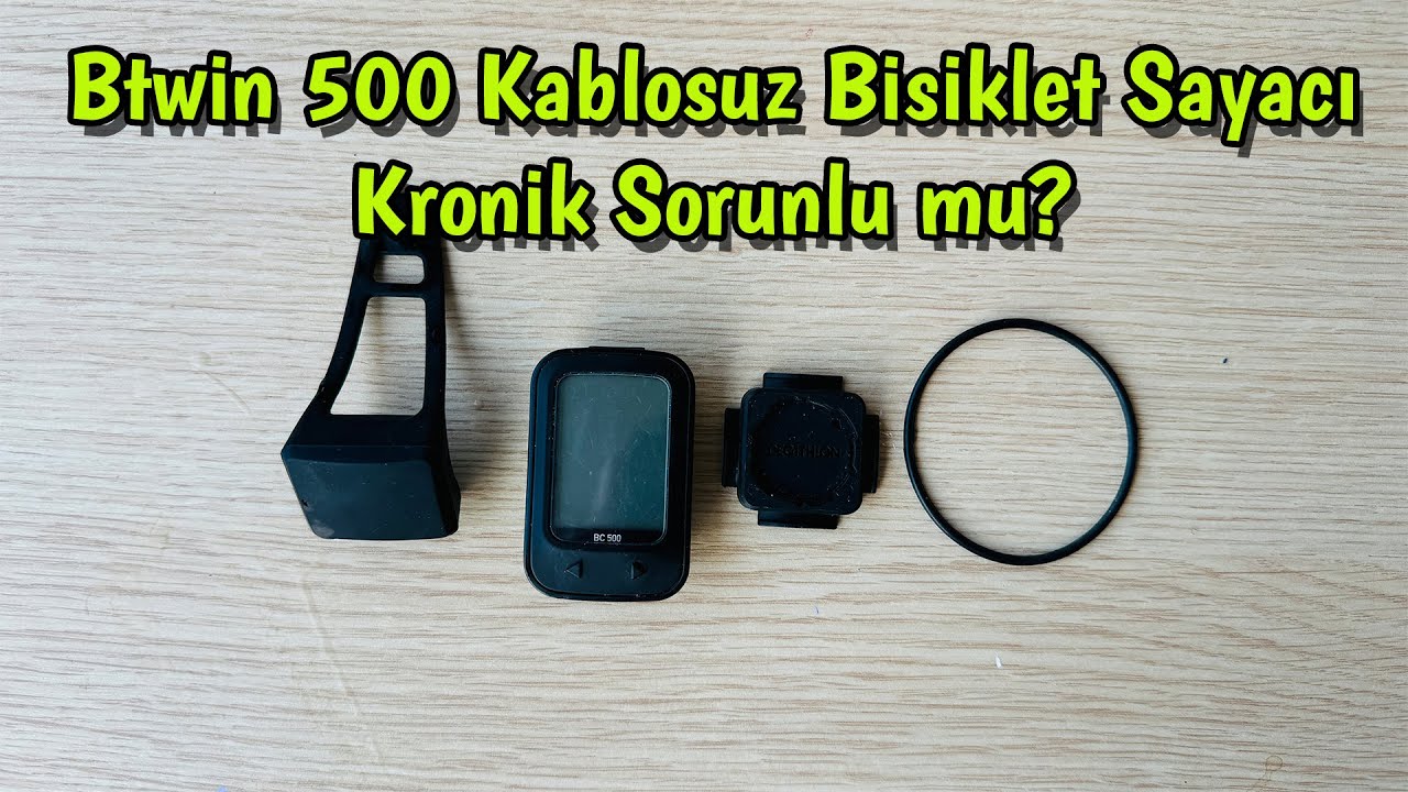 Kullanıcı Deneyimim! VAN RYSEL 500 Kablosuz Kilometre Sayacı Niçin Alınmaz?  Kronik Sorunlu mu?