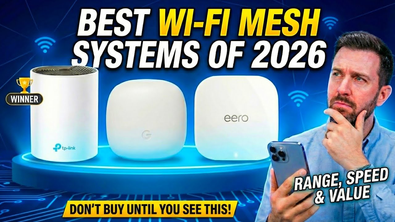 Лучшие Wi-Fi Mesh-системы для дома 2026 года | Топ-5 бюджетных вариантов от 50 до 300 долларов