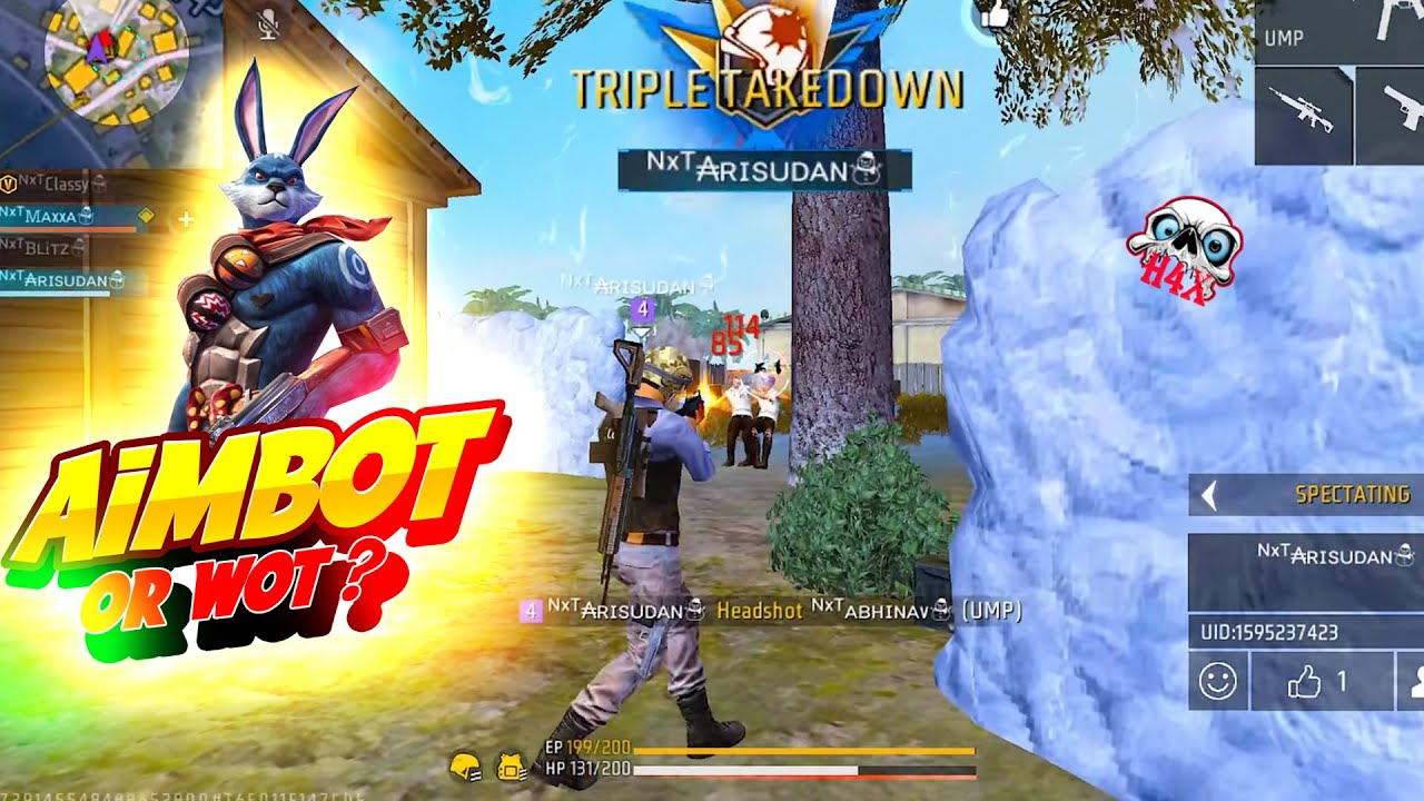 Ump is Easy Gun When The User Is Ari !! 👑🥵  #arisudanyt