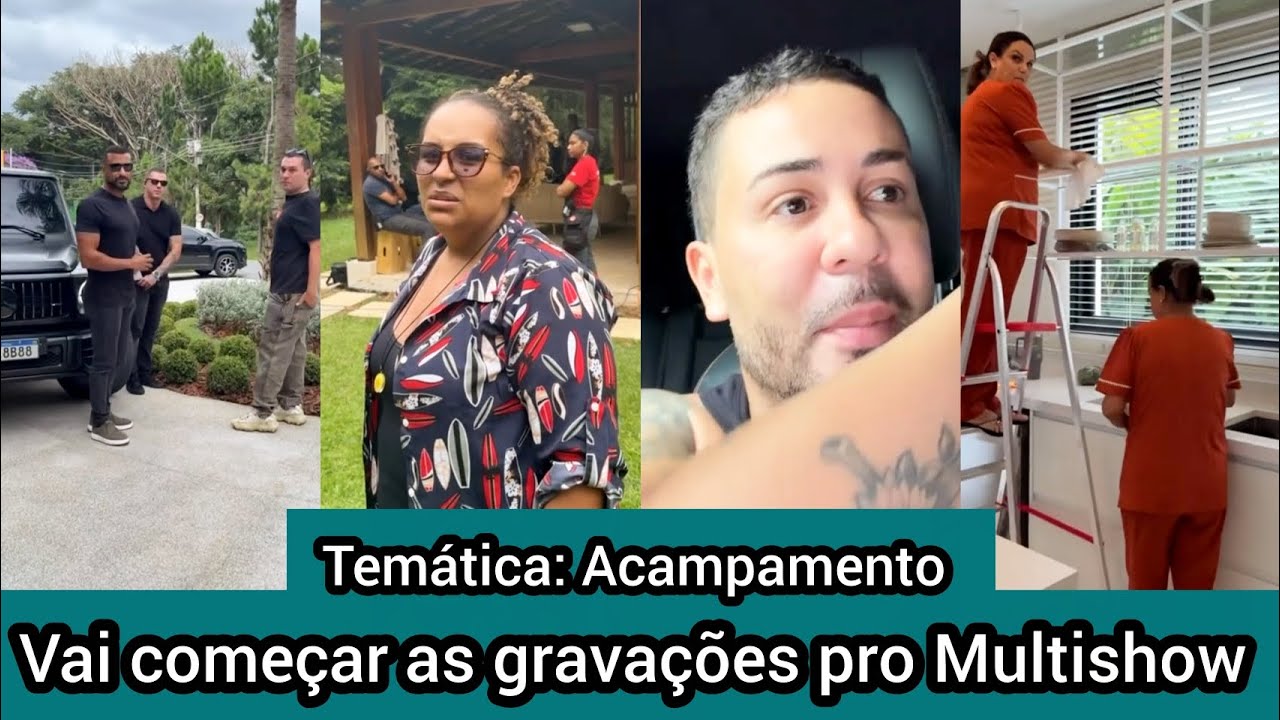 Sem paciência - Carlinhos Maia acorda cedo pra começar as gravações pro Multishow na fazenda 
