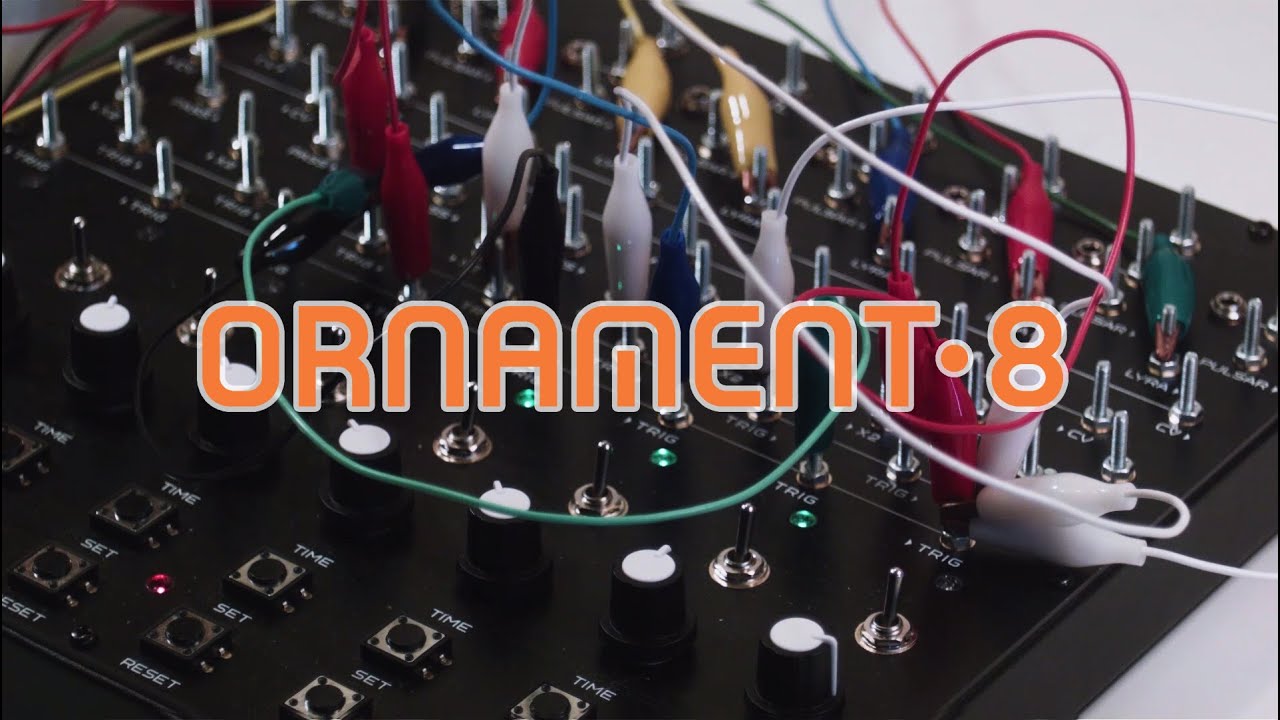 ORNAMENT-8 organismic sequencer. Demo (SOMA Lab)