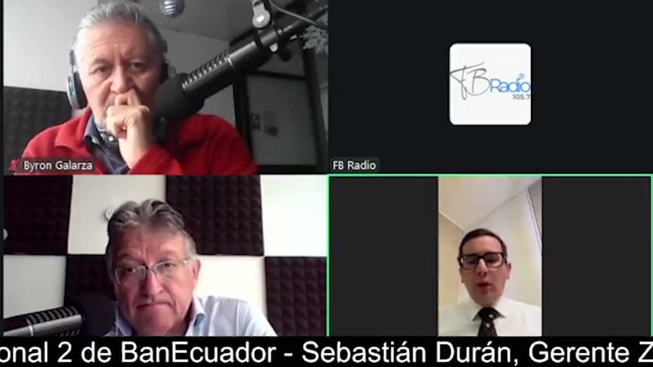 Entrevista para FB RADIO - Gerente Zonal 2 Pichincha, Sebastian Durán.