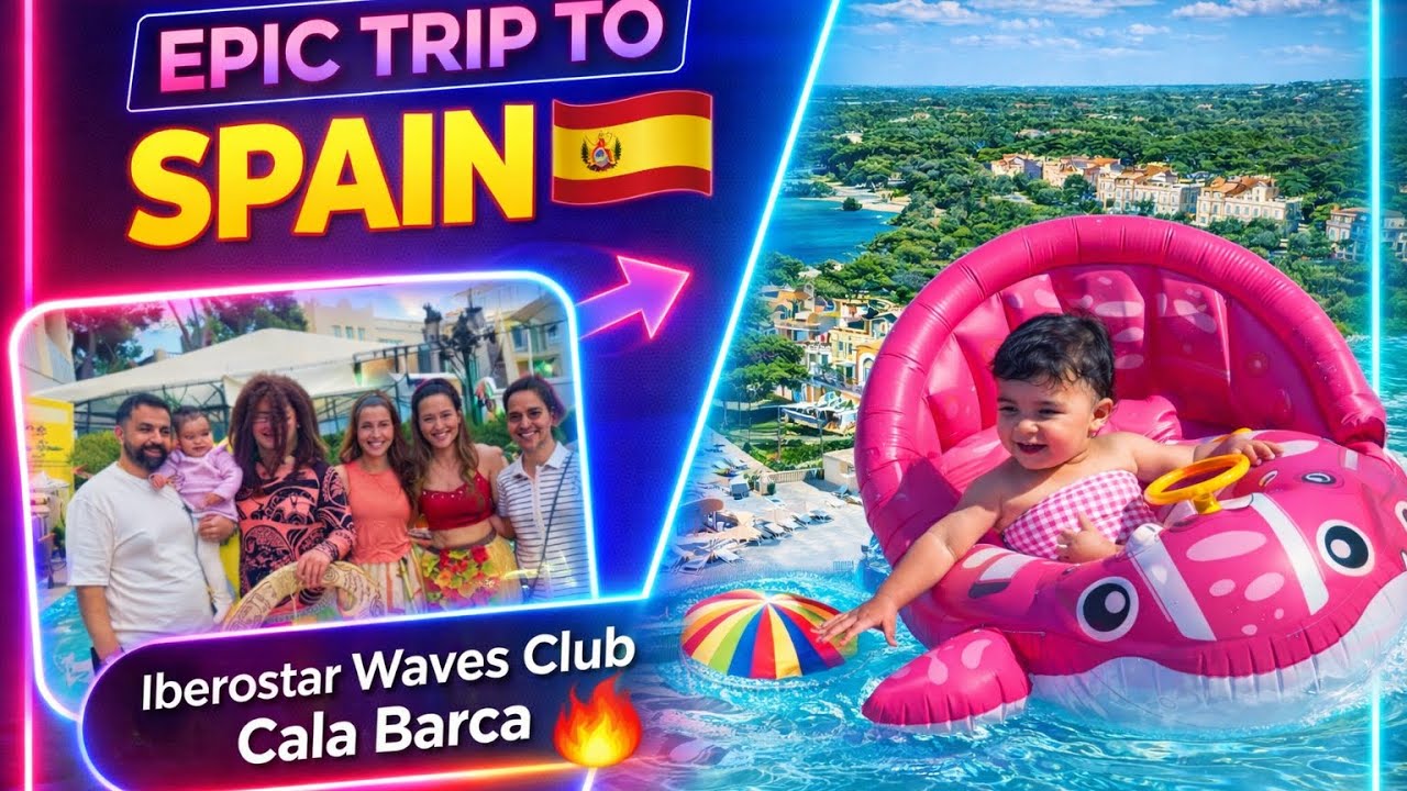 🇪🇸 Day & Night at Iberostar Waves Club Cala Barca Mallorca⛱️  #travelvlog #spain 