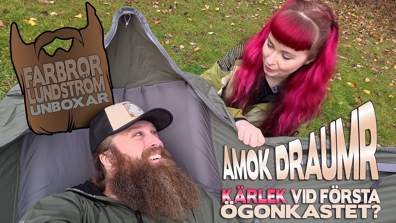 Farbror Lundström och Sussi Unboxing Amok Draumr 5.0 - En första titt.