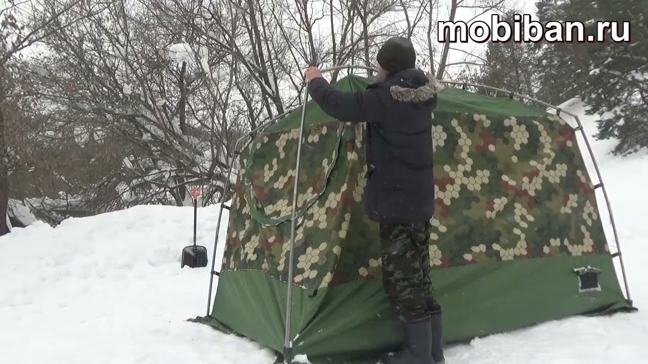 Сборка палатки Мобиба МБ-18/22