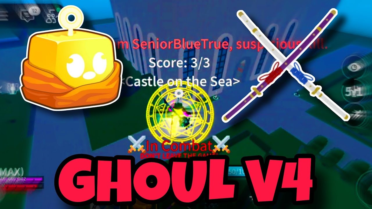 Buddha + CDK + GHOUL V4 BOUNTY HUNTING | Roblox Blox Fruits