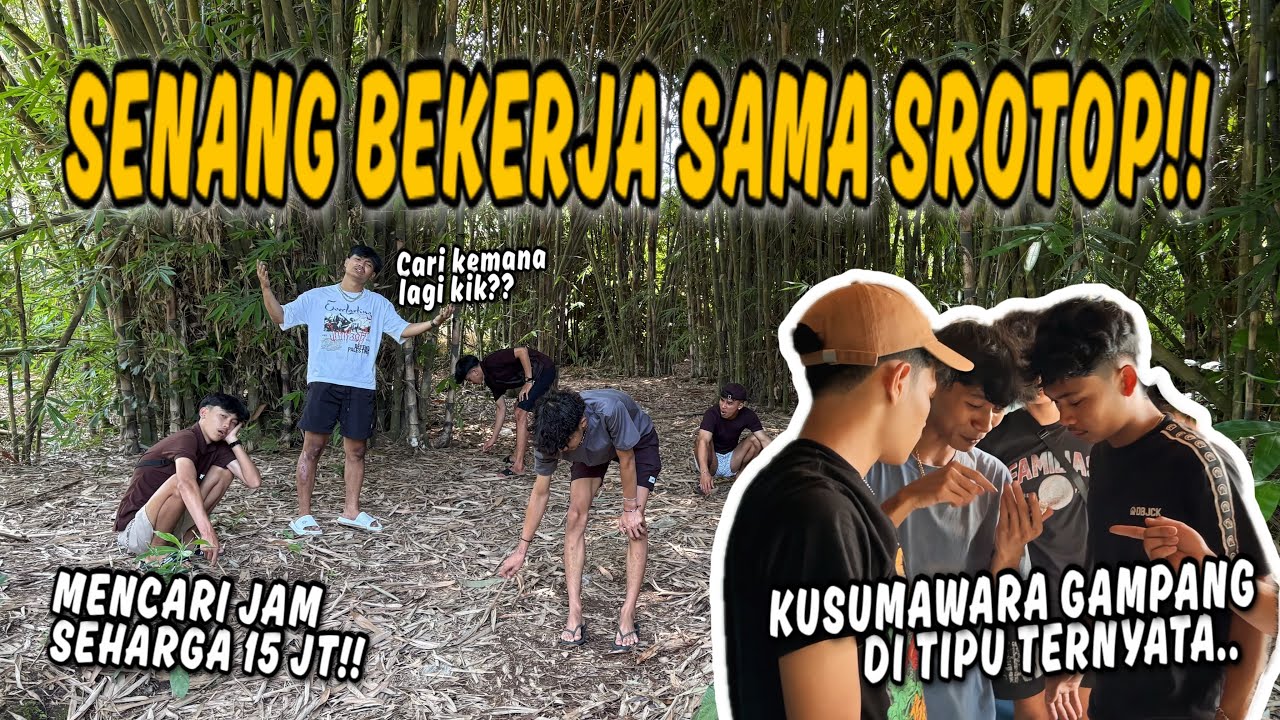 BEKERJA SAMA DENGAN ABANG -ABANGAN SROTOP !! Kalau Kayak Gini Kan Jadi Untung Kita.