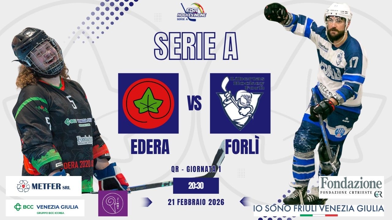 Edera vs Libertas Forlì - 21/02/2026 - Stagione 25/26 - Serie A - QR Giornata 1