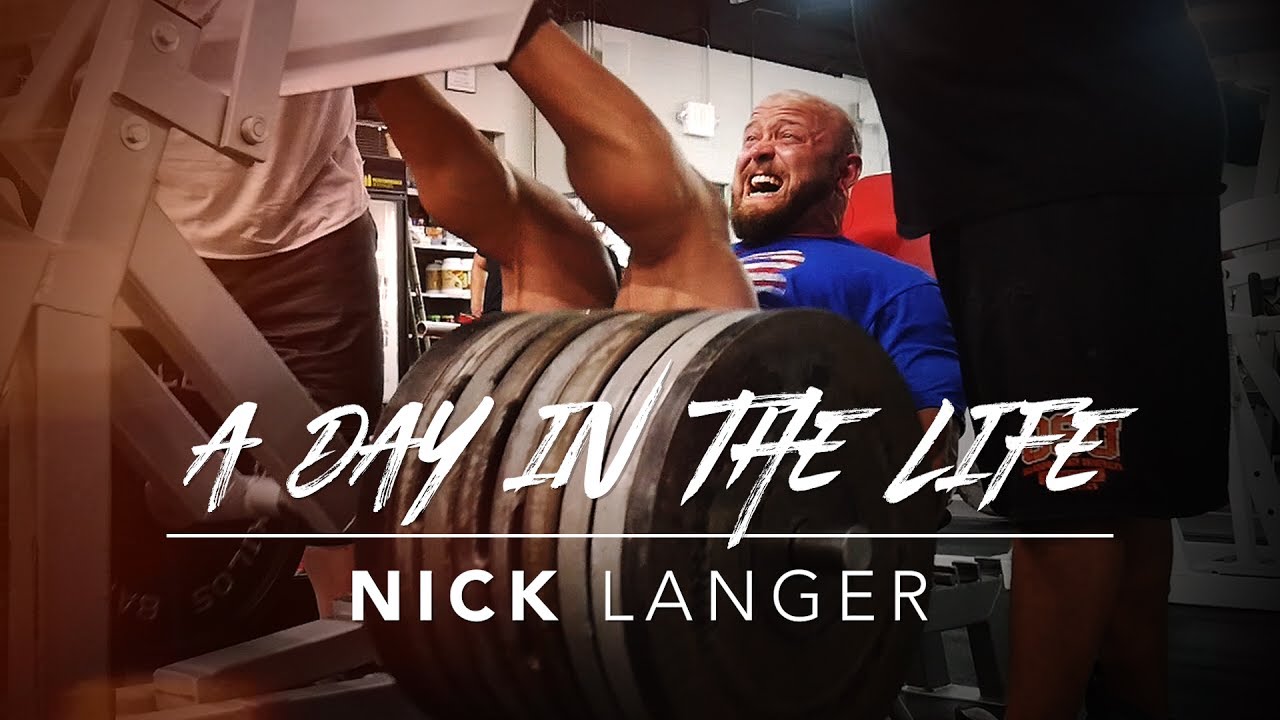 A Day in the Life of Nick Langer, 5 weeks out | Granite Supplements