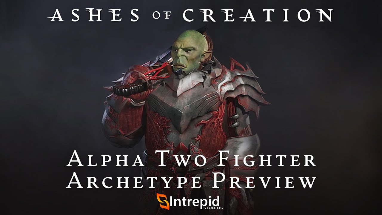 Ashes of Creation Alpha Two Fighter Archetype Preview