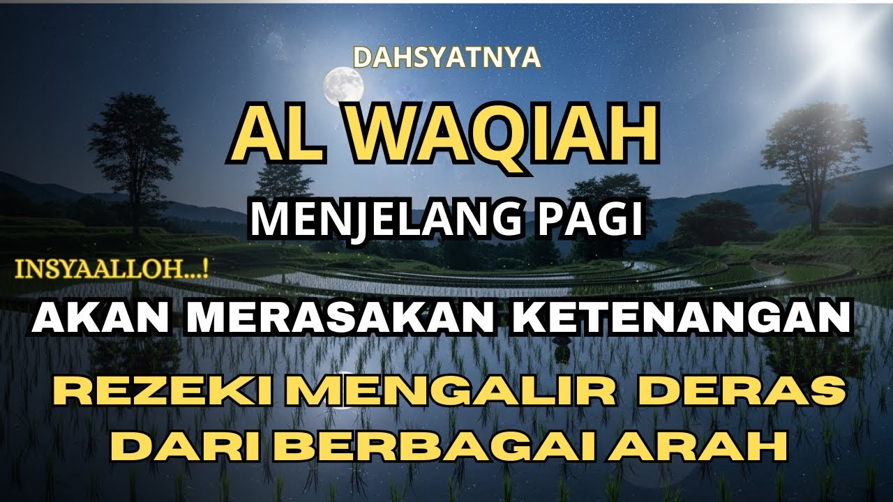 BACA SURAT INI!! SEMUA HAJATMU AKAN TERKABUL DAN HIDUPMU MENDAPAT KETENANGAN. INSYA ALLOH!!