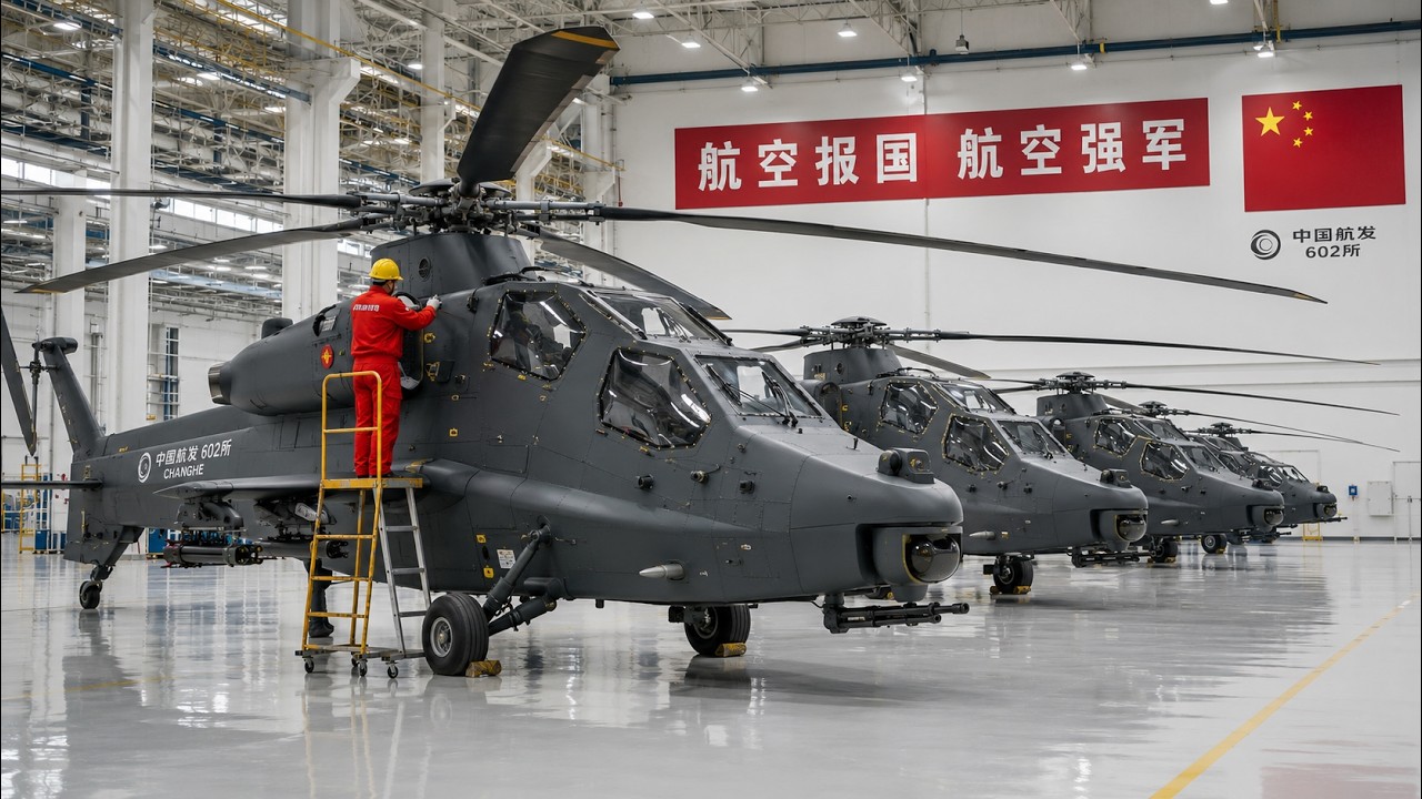 Inside China's Secret Z-10 Factory: How the Hidden 
