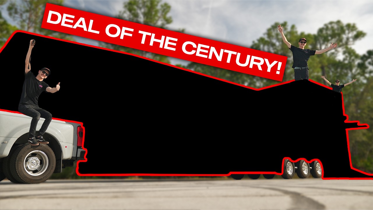 We got a New Race Trailer - and it’s RIDICULOUS!