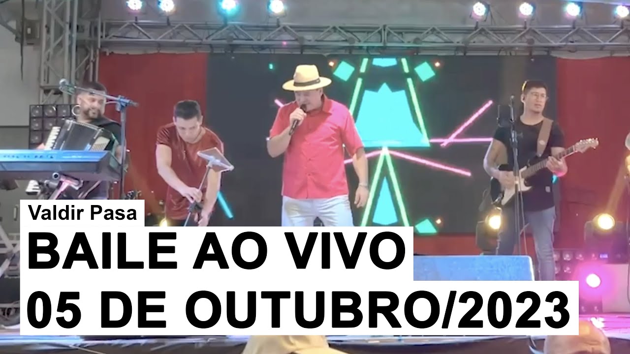 Valdir Pasa - Ao Vivo no Bailão (05 de Outubro/2023)
