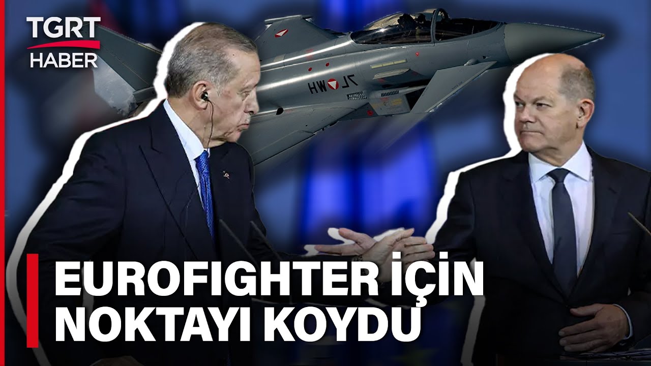 Erdoğan'dan Almanya'da 'Eurofighter' Resti: Vermezsen Verme Başka Üreten Mi Yok! - TGRT Haber