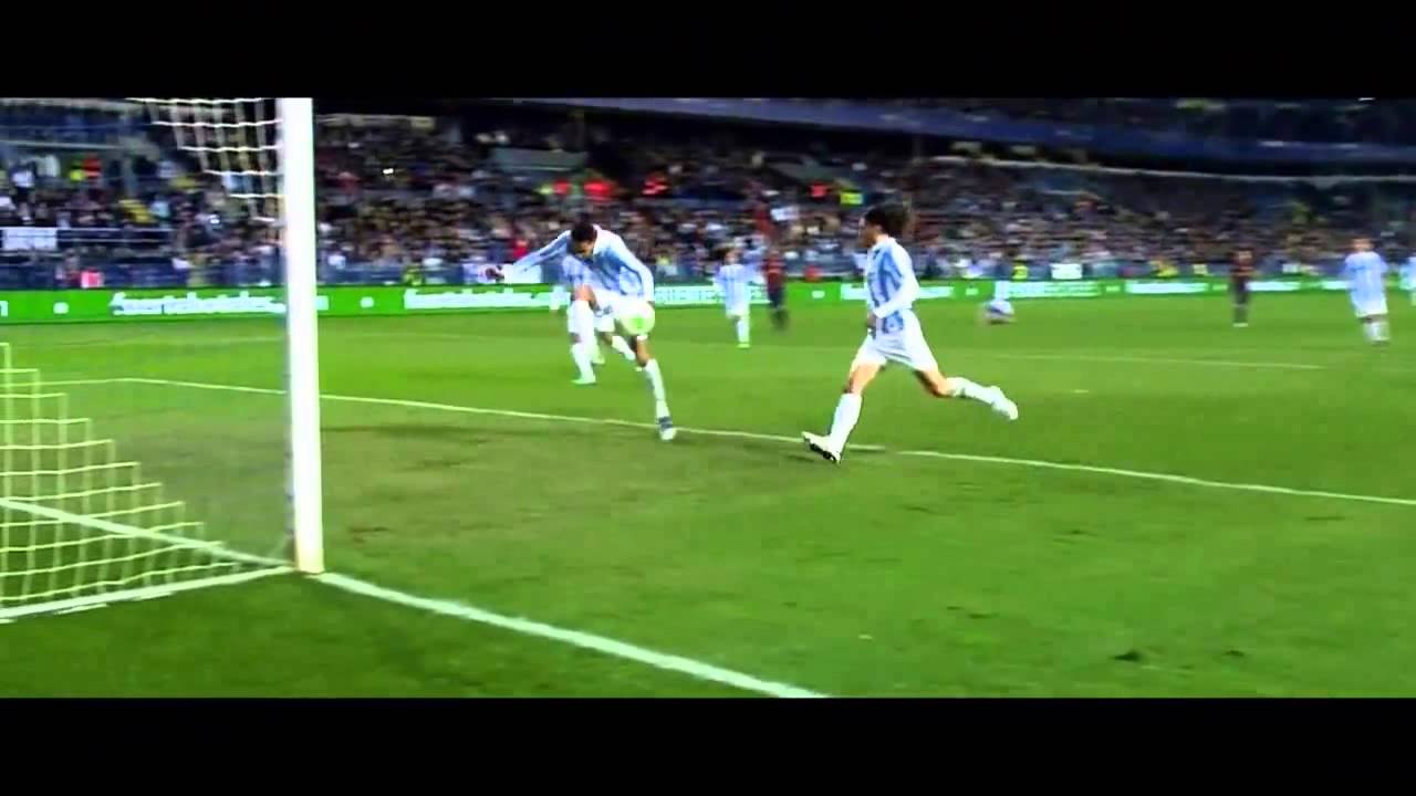 Lionel Messi vs Malaga HD 720p (24/01/2013)