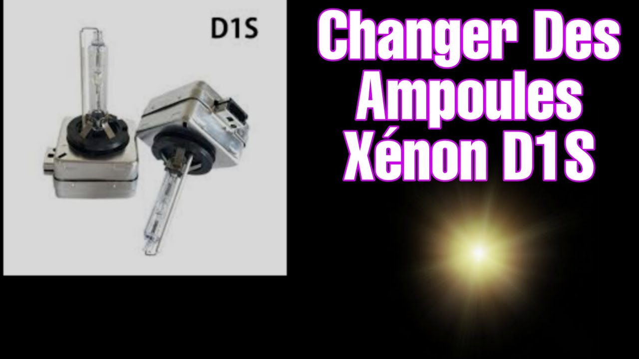 Comment Mettre Une Ampoule Xénon D1S 6000K