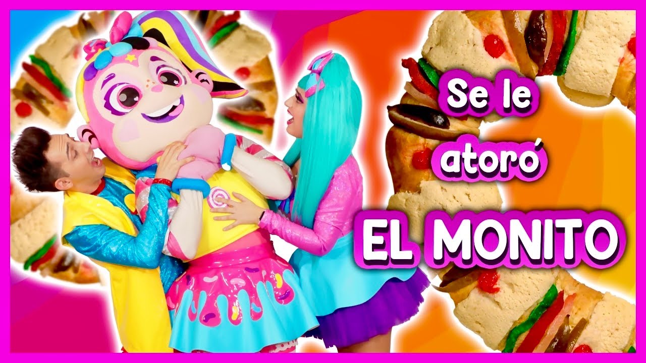 DÍA DE REYES MAGOS / SHOW PIEDRA PAPEL O TIJERA / PARTIMOS LA ROSCA DE REYES -SE AHOGA CON EL MONITO