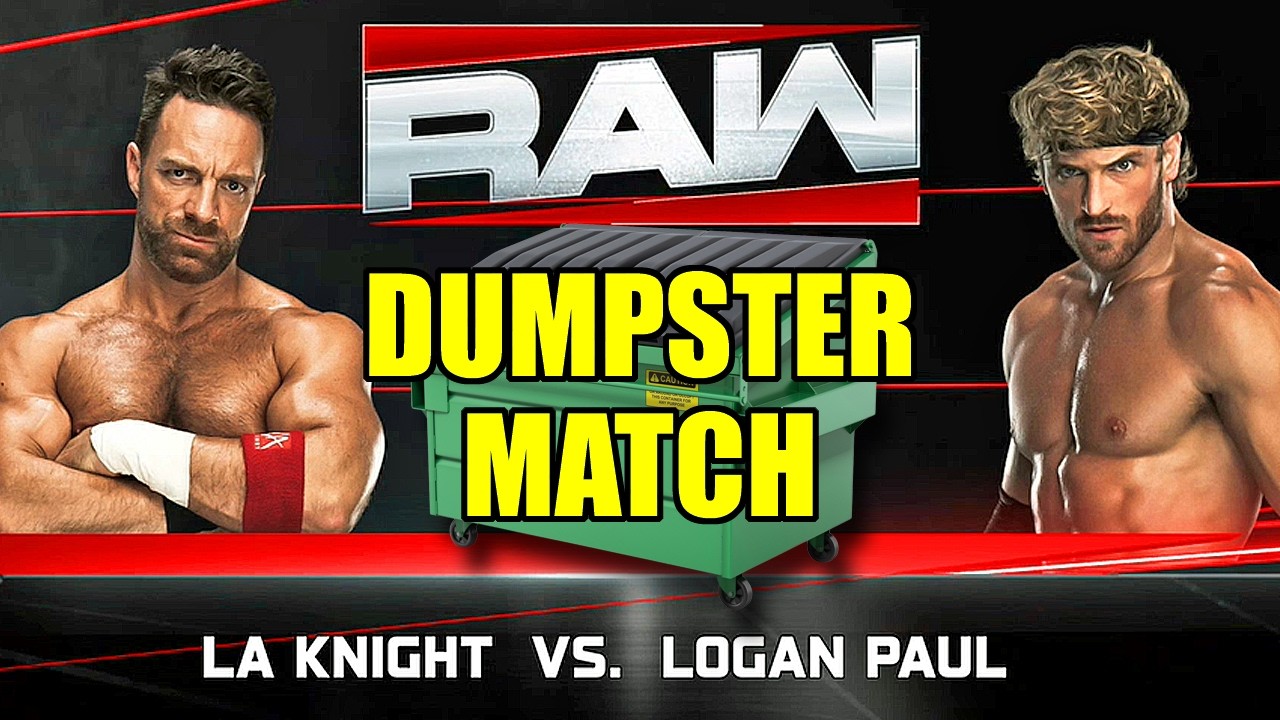 DUMPSTER MATCH - WWE 2K26 (LA Knight vs Logan Paul)