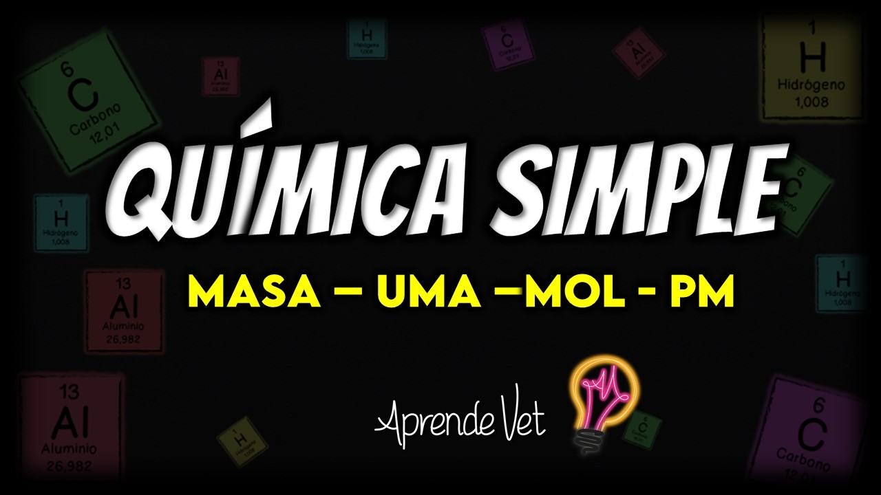🧪 QUÍMICA BASICA 📌 MASA Y UNIDADES (uma, mol, masa molar, mol gramo) 📌 Química general