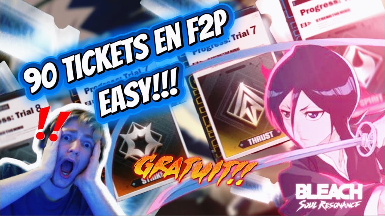 CET EVENT OFFRE 90 TICKETS GRATUIT ??!! Guide trial tower BSR  