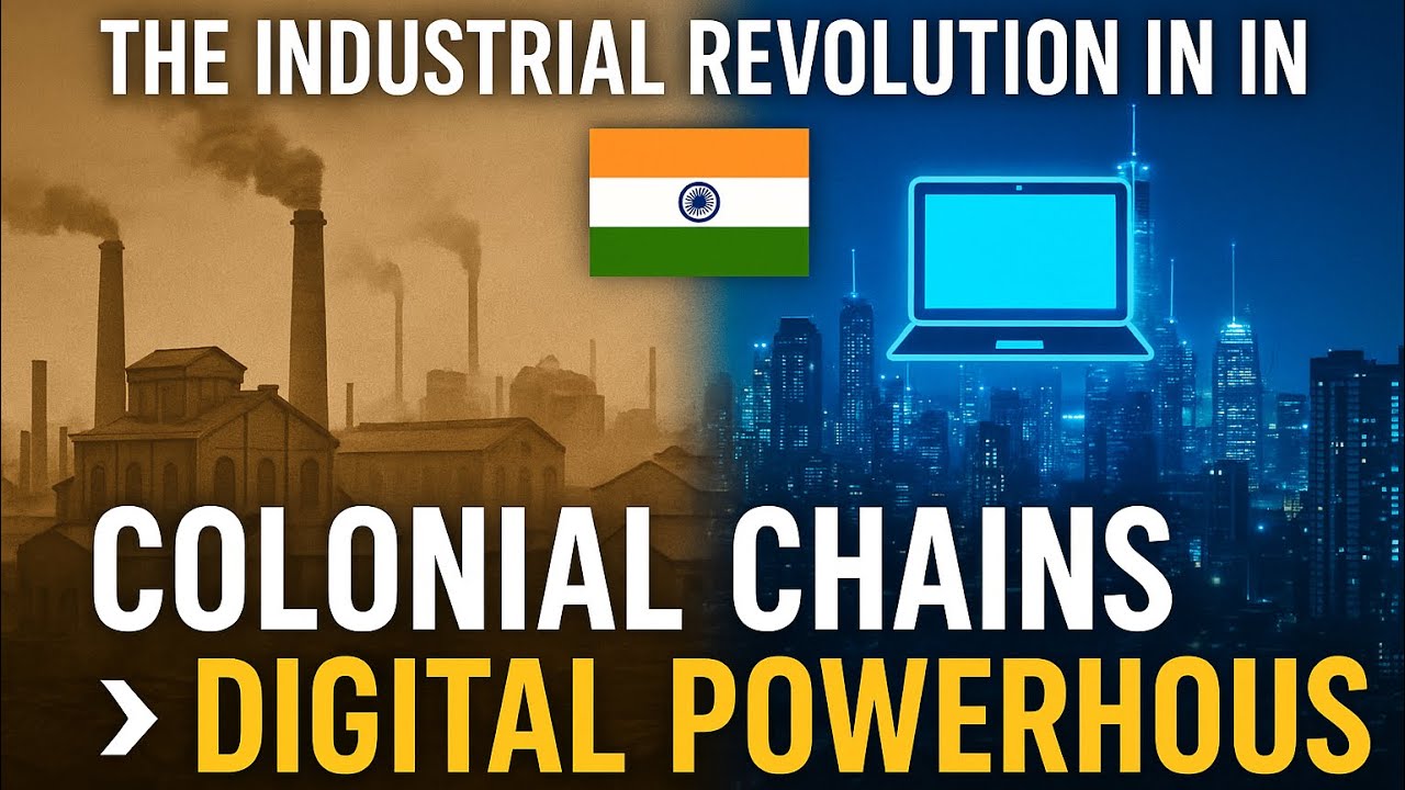 The Industrial Revolution in India: From Colonization to Digital Powerhouse