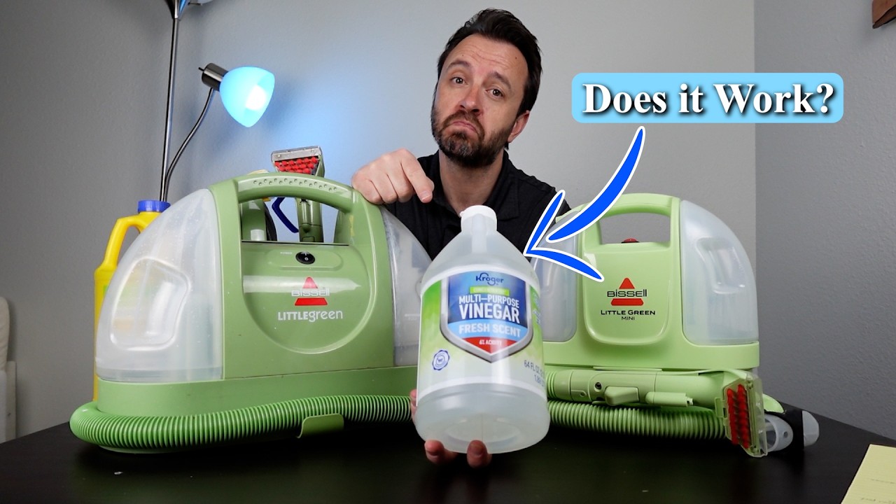 Можно ли использовать уксус в миксере Bissell Little Green Machine?